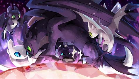 More Toothless X Light Fury By Sifyro On Deviantart How To Train Your