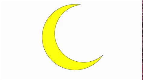 Cresent Moon Drawing At Getdrawings Free Download