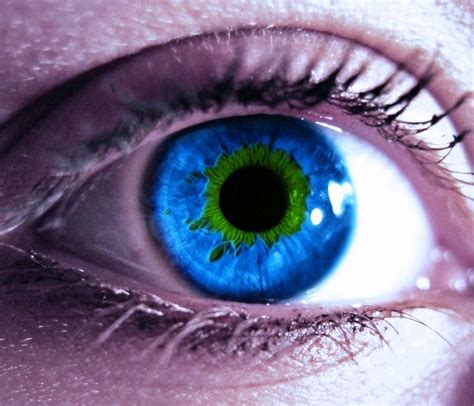 Oddly Colored Eye By BlndSite Deviantart Com On DeviantART Eye
