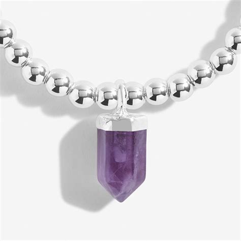 Armb Nd Affirmation Crystal Protection Amethyst Joma Jewellery