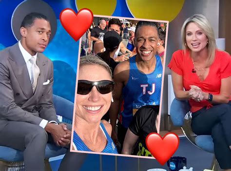 Good Morning Affair Amy Robach And Tj Holmes Had A Months Long