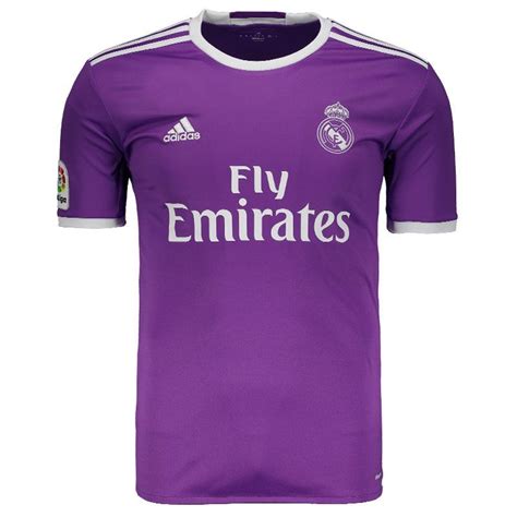 Adidas Real Madrid Away 2017 Patch Jersey