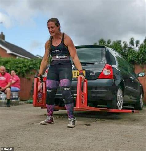 mcdonald s employee becomes one of britain s strongest women after munching hamburgers daily