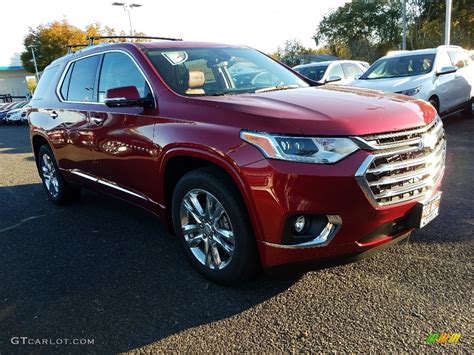 2018 Cajun Red Tintcoat Chevrolet Traverse High Country Awd 123389617
