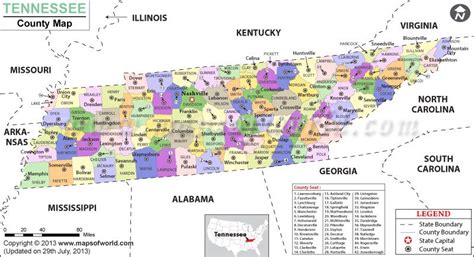 Tennessee Time Zone Map By Cities Get Latest Map Update