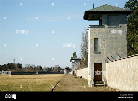Konzentrationslager Sachsenhausen Wachtürme Brandenburg Deutschland