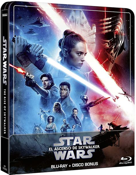 Star Wars El Ascenso De Skywalker Edición Metálica Blu Ray