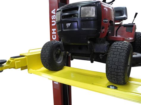 Redline 2 Post Lift Lawn Mower Attachment Free Shipping