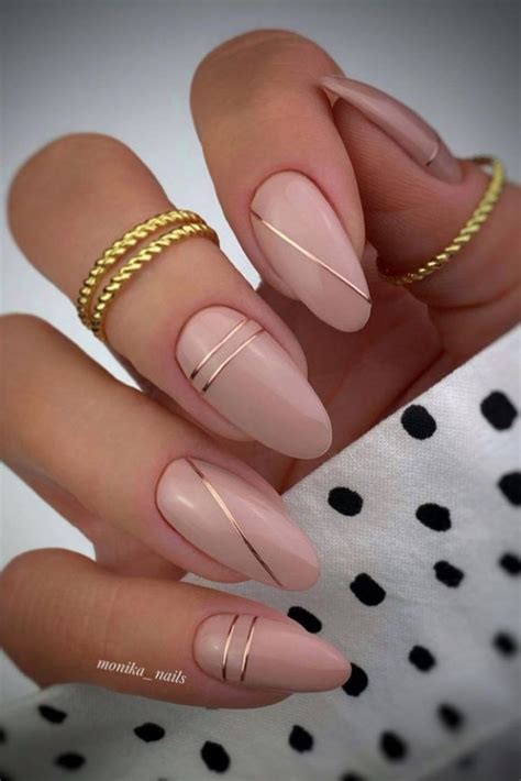 Almond Shape Nail Art Is One Of The Most Popular Nail Shapes Right Now