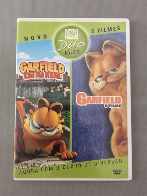 Dvd Duo Garfield O Filme Garfield Cai Na Real Parcelamento Sem Juros