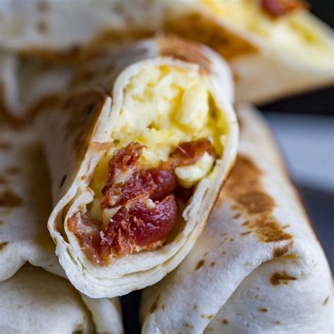 Bacon Egg Breakfast Wrap Or Whatever You Do