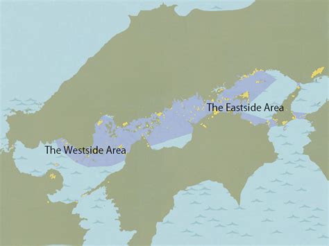 Seto Inland Sea Map