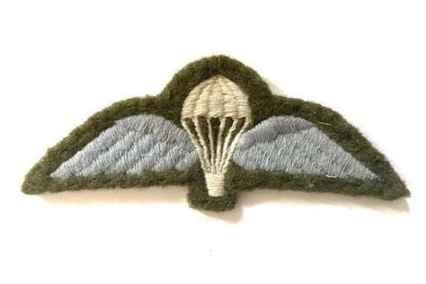Original 1960s British Army Parachute Qualification Wing In Misc