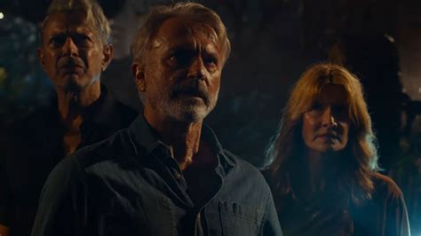 First Jurassic World Dominion Trailer Reunites Sam Neill Laura Dern And Jeff Goldblum