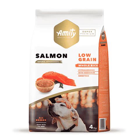 Amity Salmon Low Grain Adulto 4 Kg Balu Store