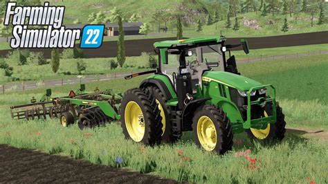 John Deere 7r Us Spec John Deere Disk Plow Farming Simulator 22 Mods