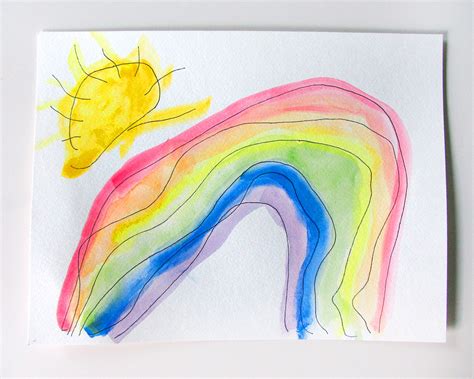 Watercolor Painting With Toddlers Imagine Our Life