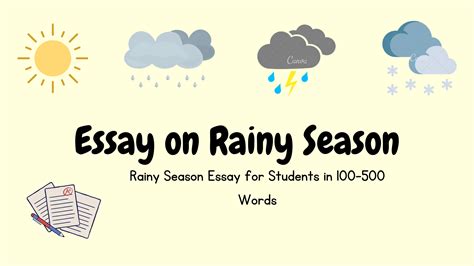 Essay On Rainy Season English 100 500 Words Digitalstudyhindi