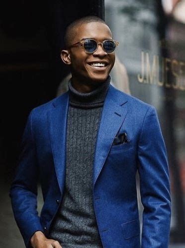 Igeeokafor With Business Casual Fall Combo With A Gray Cable Knit