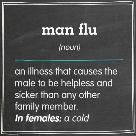 How To Prevent The Man Flu It Might Be Real After All