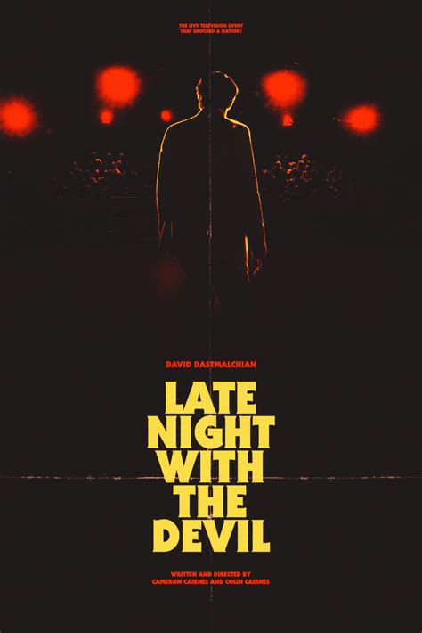 Late Night With The Devil | Poster By Agustinrmichel