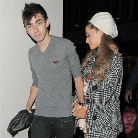 The Wanted S Nathan Sykes Excited To Be Reunited With Girlfriend Ariana Grande As Band Arrive In