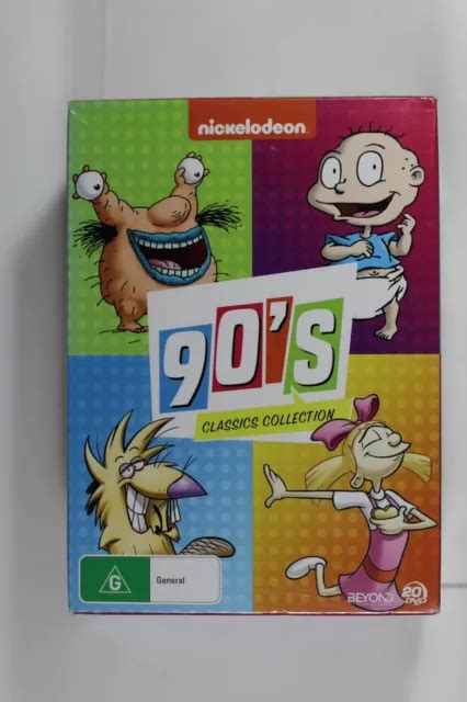 Nickelodeon 90s Classics Collection Region 4 New Sealed Loose Disc