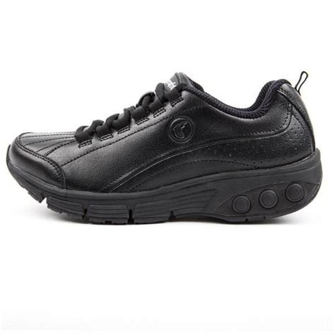 Foot injuries can make you miss important opportunities or skechers shape up work shoe is one of the most comfortable shoes on the market for walking and standing all day. Kathy Women's Slip Resistant Leather Athletic Shoe ...