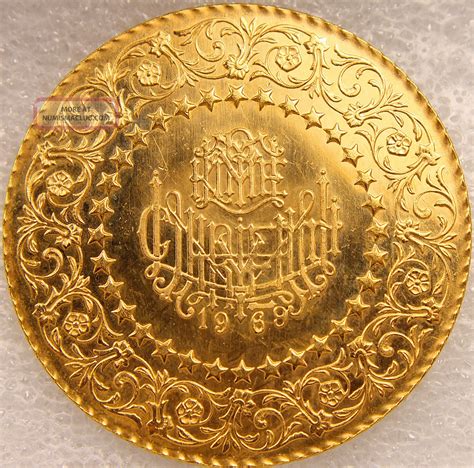 1968 Turkey 500 Kurush Gold Coin Only 5983 Minted 1 034 Oz Gold
