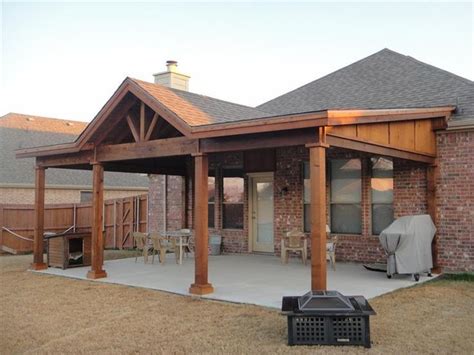 10 Gable Roof Patio Cover Plans