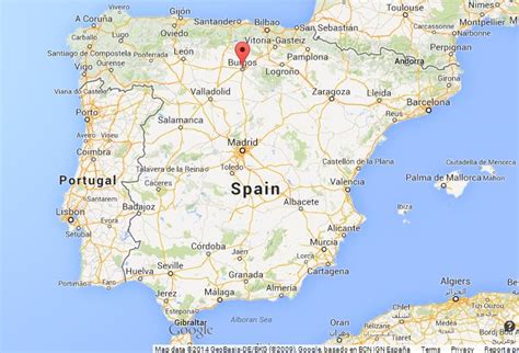 Burgos On Map Of Spain Welcome To The Deaf History And Cultures