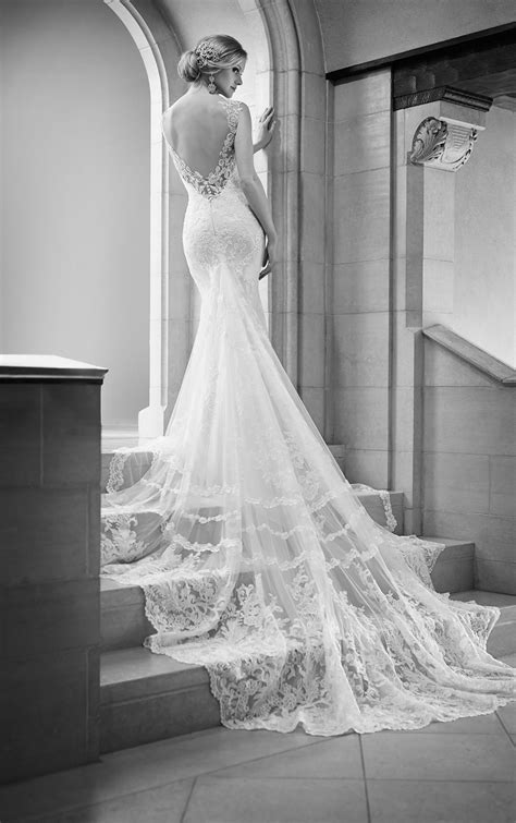 Illusion Back Wedding Dress Martina Liana Wedding Dresses Beautiful