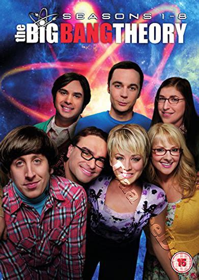 The Big Bang Theory Seasons 1 8 New Pal Cult 25 Dvd Set J Galecki K