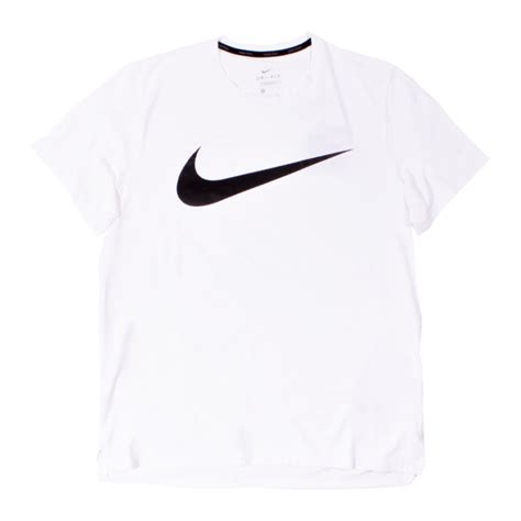 Nike Pro White Big Swoosh Dri Fit T Shirt The Rainy Days