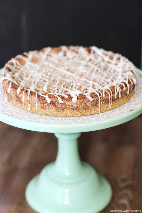 Fiber is an important nutrient that can aid weight loss, contribute to heart health and protect against diseases. Healthy Coffee Cake (low fat, high protein, gluten free)