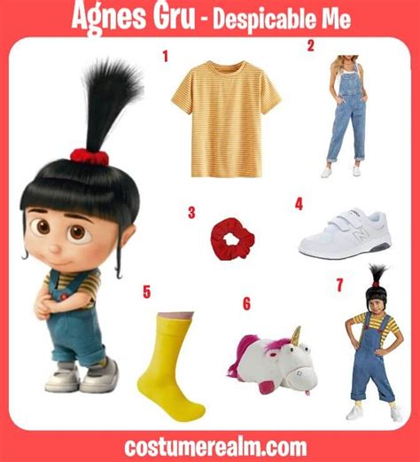 Agnes Gru Costume Guide Perfect Your Despicable Me Look