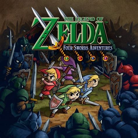 The Legend Of Zelda Four Swords Adventures Wallpapers Wallpaper Cave