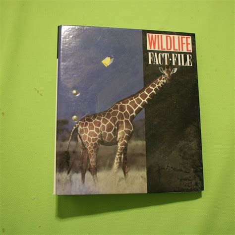 Wildlife Fact File Lot 4 Binders Wildlife Facts Wildlife Printing