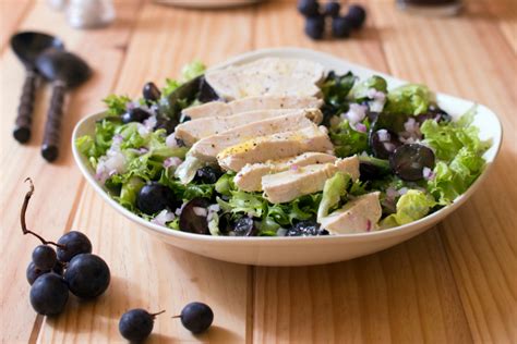 Salade De Blancs De Poulet Au Raisin Kiss My Chef