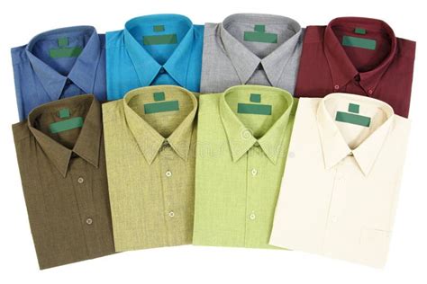 Colourful Men S Shirts Stock Photo Image Of Multiple 42889494