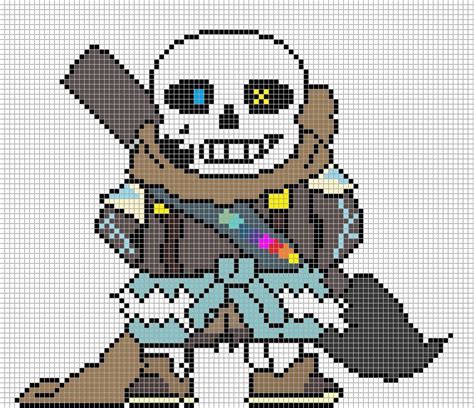 A skin mod for create your frisk (unitale). Cross sans and ink sans sprite | Undertale Amino