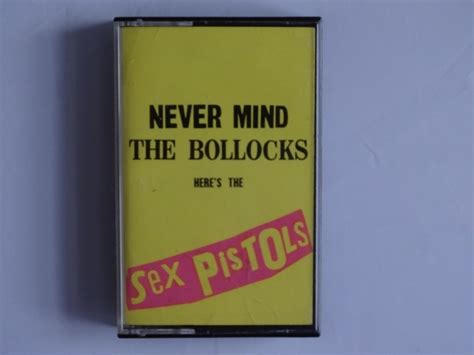 Sex Pistols Never Mind The Bollocks Heres The Sex Pistols Cassette