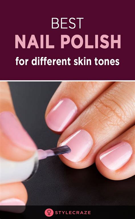 We rounded up the best neutral nail polish shades for fair skin, medium, skin, deep skin, and everyone in between. Best Nail Polish Colors For Olive, Tan, Light, Medium ...
