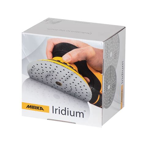 Mirka Iridium 150mm 121 Holes Grip Discs Cduk Surface Design Solutions