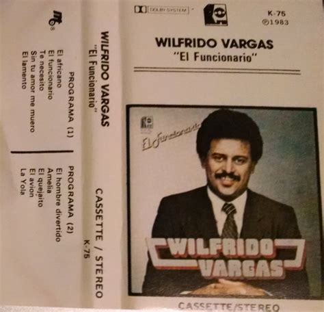 Wilfrido Vargas El Funcionario 1983 Cassette Discogs