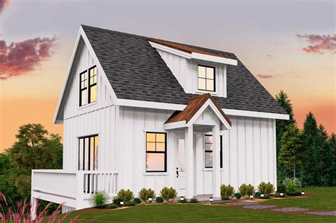 This Is An Artists Rendering Of The Farmhouse Style House Plans For
