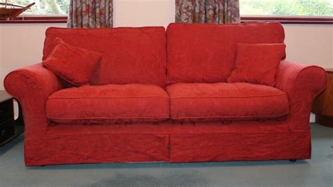 Washable slip covered fabrics american country offers slip covered sofas with high quality washable slip covered fabrics. Red Sofa Workshop 3 seater sofa with removable fabric ...