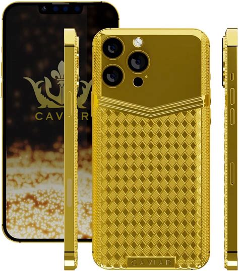 Caviar Luxury 24k Gold Customized Iphone 14 Pro Max Limited Edition