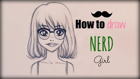 How To Draw A Nerd Girl Come Disegnare Una Ragazza Con