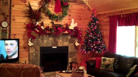 Gatlinburg Cabins Decorated For Christmas Youtube